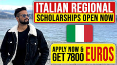 italian scholarship for international students